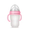 Baby NanoSilicone Bottle With Handle Soft Milk Pulling Breastmilklike Design 12