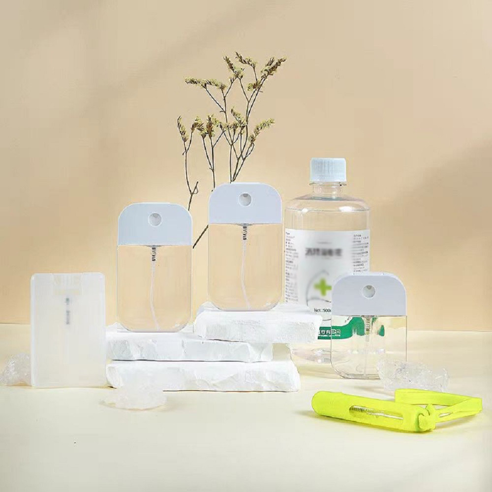 Disinfectant Lotion Travel Bottling, Portable Card Spray Bottle Perfume, Alcohol Liquid Refillable Bottle, Slim Reusable