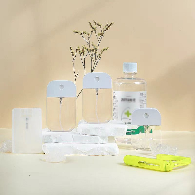 Disinfectant Lotion Travel Bottling, Portable Card Spray Bottle Perfume, Alcohol Liquid Refillable Bottle, Slim Reusable