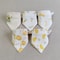 Infant Feeding Slabber, Baby Bibs Burp Cloths Cotton Triangle, Double Layer Teething Saliva Towel Newborn Stuff