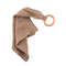 Cartoon Shape Beech Wood Animals Teether Baby Saliva Towel Baby Bibs Cotton New Baby Product Muslin 9