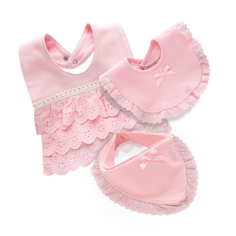 Princess Lace Bow Baby Bibs Cotton Newborn Bibs For Girls Lawadka Baby Bibs Infant Saliva Towels Cu 0