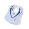 Snap Button Saliva Towel Apron For Infant, Baby Drool Bibs Cotton Gauze Soft, Burp Cloths Kids Accessories