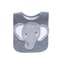 Animal Bib Baby Elephant Saliva Towel Childrens Accessories Baby Food Towel Soft Absorbent Feeding 5