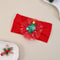 Gauze Snowflake Christmas Tree Hairbands For Kids Baby Girls Nylon Christmas Headbands Girls Green 5