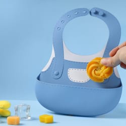 lightweight baby bib pants, silicone bib waterproof summer, convenient adjustment eating bib, pinny bib