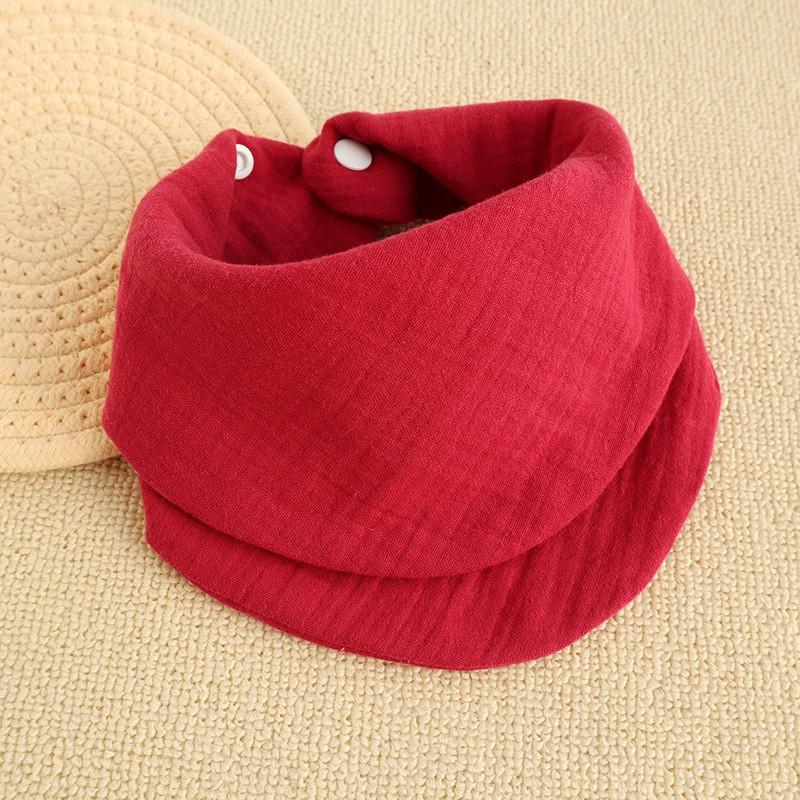 Infant Soft Burp Cloths Newborn Bibs Feeding Drool Bandana Baby Stuff Toddler Saliva Towel Solid Co 12