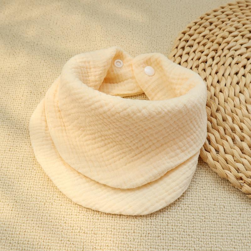Infant Soft Burp Cloths Newborn Bibs Feeding Drool Bandana Baby Stuff Toddler Saliva Towel Solid Co 11