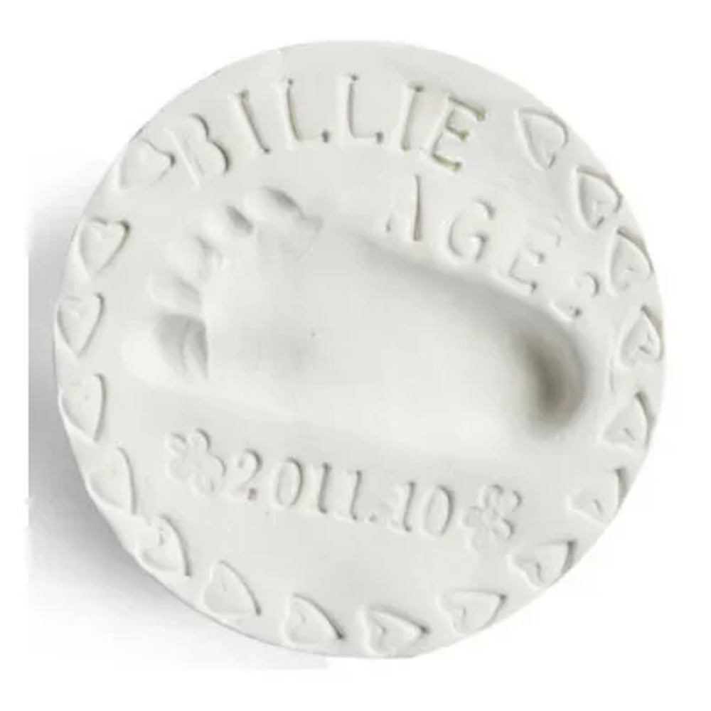 Handprint Fingerprint Inkpad Casting For Kids Newborn Souvenir 8