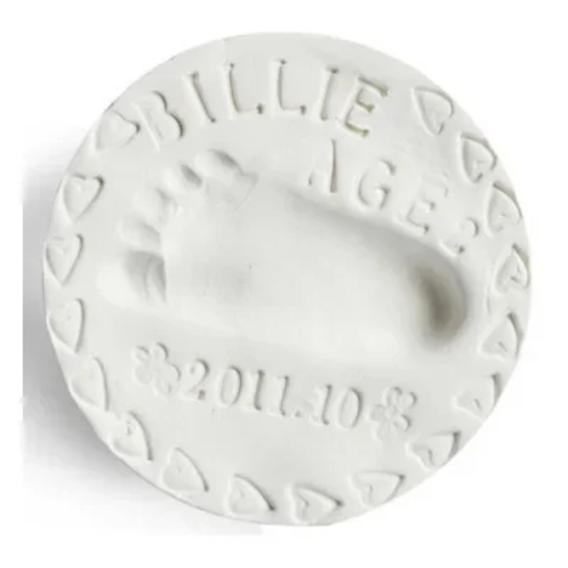 Handprint Fingerprint Inkpad Casting For Kids Newborn Souvenir 8