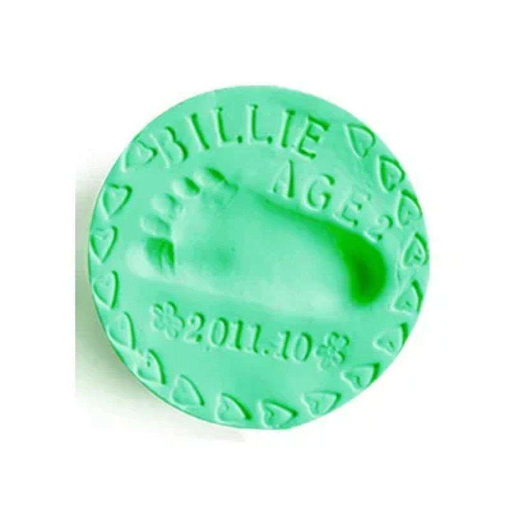 Handprint Fingerprint Inkpad Casting For Kids Newborn Souvenir 10