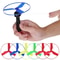 Outdoor Kids Fun Game Sports, Flying Disc Propeller Helicopter Toy, Pull String Flying Spin Top for Children