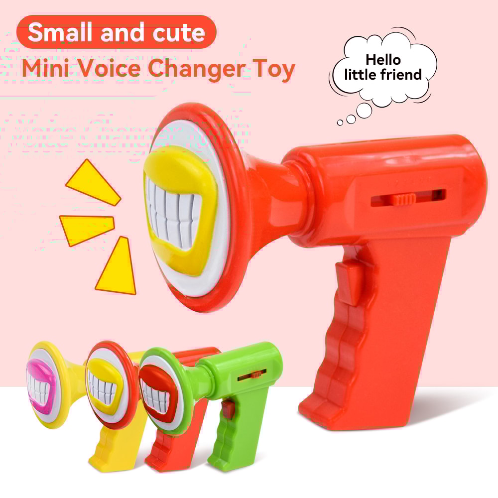 RolePlaying Voice Speaker Kids Voice Changer Toy Handheld Amplifier With Sound Effects Parody Toy F 3