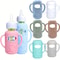Durable New Elephant Narrowneck Bottle Silicone Handle Sleeve For Milk Bottle Juice Or Water Bottle 0