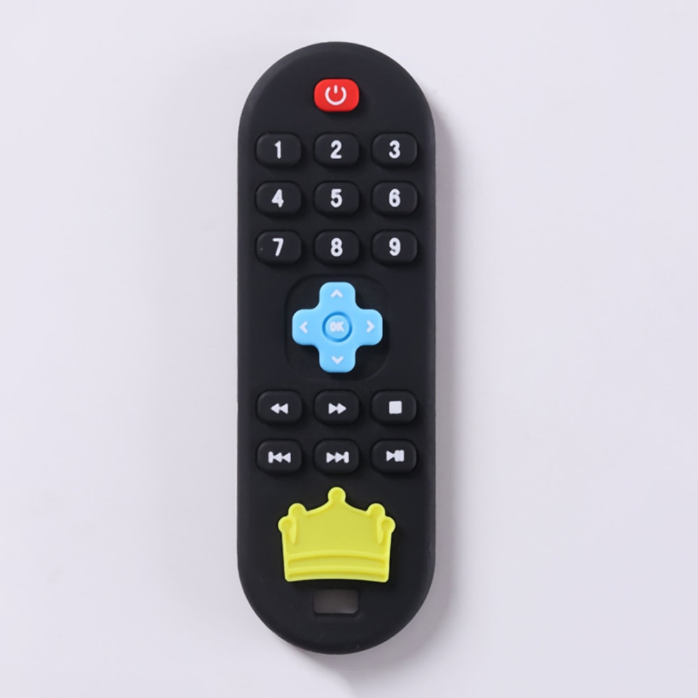 Baby Silicone Teething Remote Control AntiEating Period Soothing Toy 4