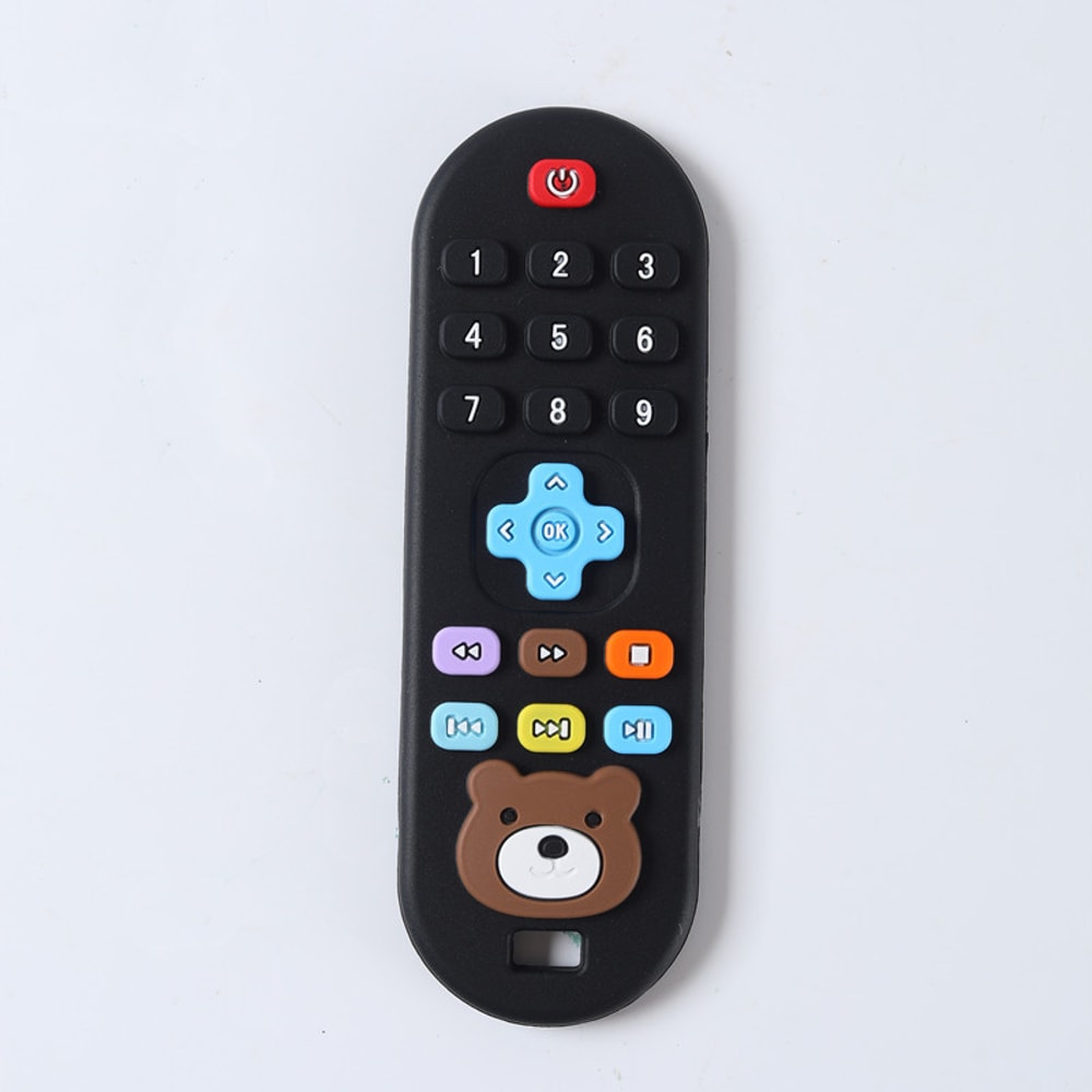 Baby Silicone Teething Remote Control AntiEating Period Soothing Toy 7