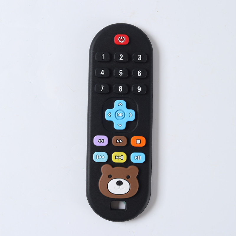 Baby Silicone Teething Remote Control AntiEating Period Soothing Toy 7