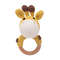 Wooden Teether Toy Baby Crochet Rattle BPA Free Wood Rodent Rabbit Rattle Baby Mobile Play Gym 5