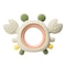 Silicone Baby Teether BPAFree Crab Wooden Ring Teething Toys 6