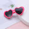 Candy Color Frame Doll Glasses, Cute Heart Sunglasses, Dress Up Eyewear for Dolls