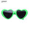 Candy Color Frame Doll Glasses, Cute Heart Sunglasses, Dress Up Eyewear for Dolls