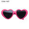 Candy Color Frame Doll Glasses, Cute Heart Sunglasses, Dress Up Eyewear for Dolls