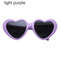 Candy Color Frame Doll Glasses, Cute Heart Sunglasses, Dress Up Eyewear for Dolls