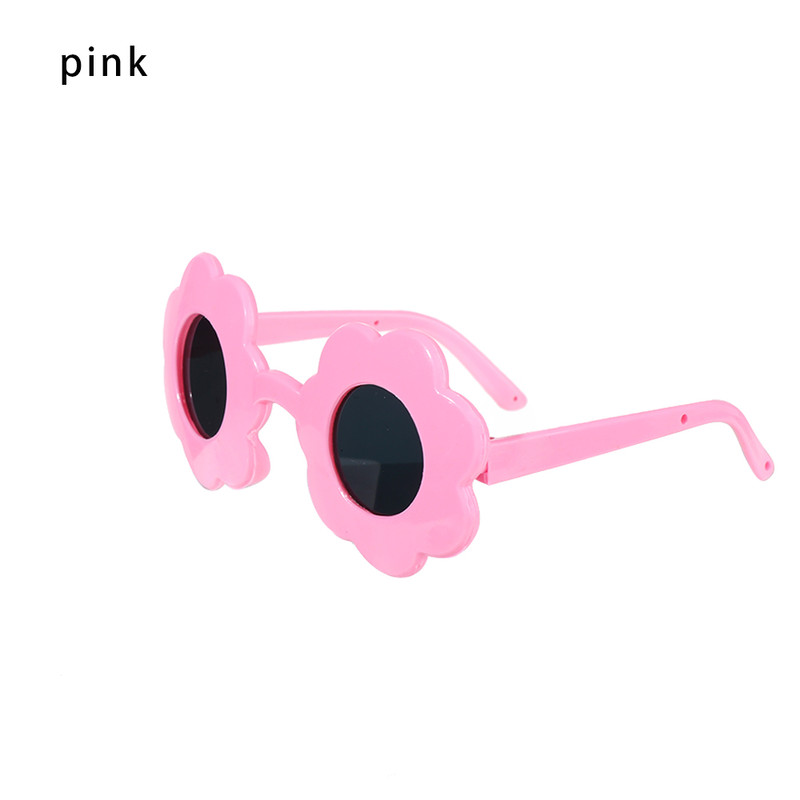 Candy Color Frame Doll Glasses, Cute Heart Sunglasses, Dress Up Eyewear for Dolls