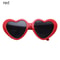 Candy Color Frame Doll Glasses, Cute Heart Sunglasses, Dress Up Eyewear for Dolls