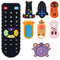 Sensory Educational Baby Silicone Teether Remote Control Shape Kids Gum Relief 0