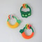 BPAFree Silicone Carrot Teether Safe Chewing Toy For Infants Teething Relief 2