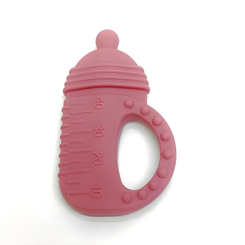 Silicone Baby Teether Bite Teething Toys Bottle Teether For Infant Comfort 4