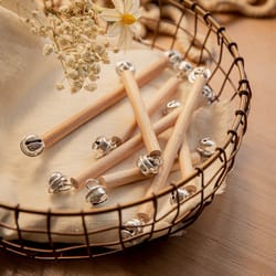 rattle bpa free wooden baby toy montessori bell teething music rattle for baby intelligence toy