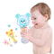 Newborn Musical Flashing Hand Bells Baby Rattles Teether Toy Infant Educational Gift 0