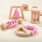 Wooden Montessori Toys, Baby Rattle Set, Safe Food Grade Rattle, Toddler Gift