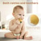 Cotton Music Toys Baby Teether Crochet Lemon Rattle Gift 4