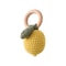 Cotton Music Toys Baby Teether Crochet Lemon Rattle Gift 11
