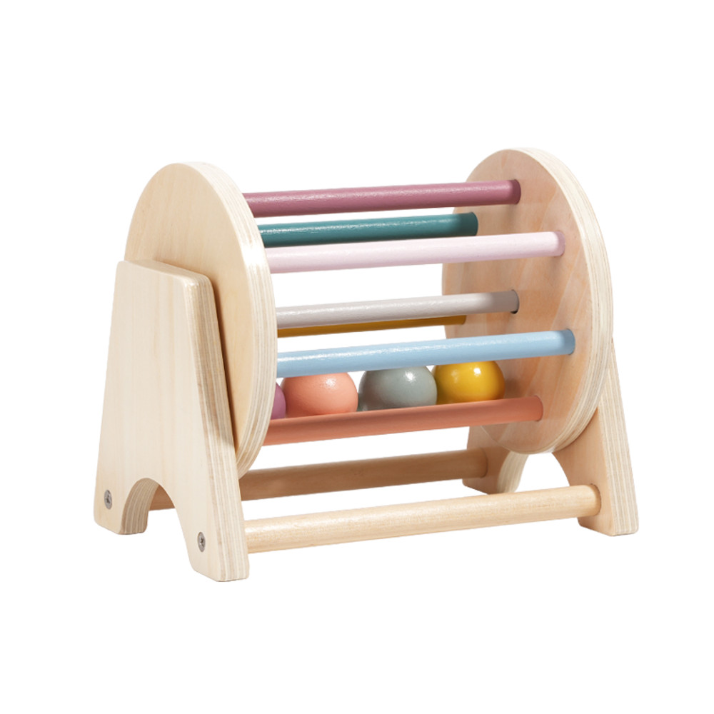 Bright Color Sensory Montessori Drum Toys Newest Wooden Drum Baby Toys Early Childhood Education Ro 9