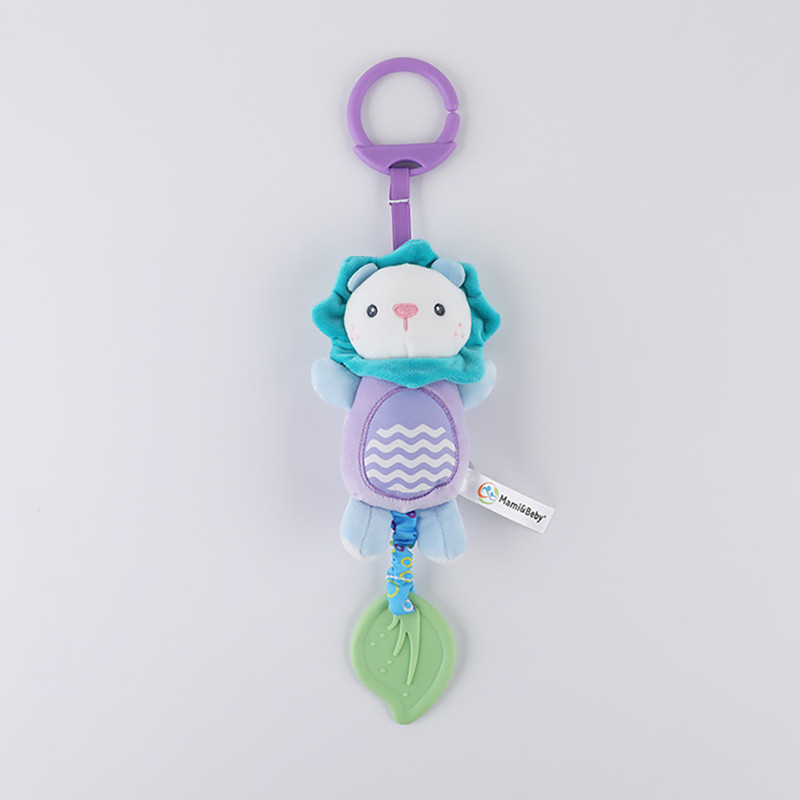 Baby Toys Shaker Crinkle Squeaky Sensory Travel Accessories Newborn Soft Stuffed Animal Rattle Hand 2