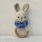 Baby Teether Music Rattles For Kids Animal Crochet Rattle Rabbit Bear Ring Wooden Babies Gym Montes 13