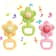 Hand Bell Toy For Kids Sunflower Design Cultivates Hand Holding Ability Random Color Suitable For B 0