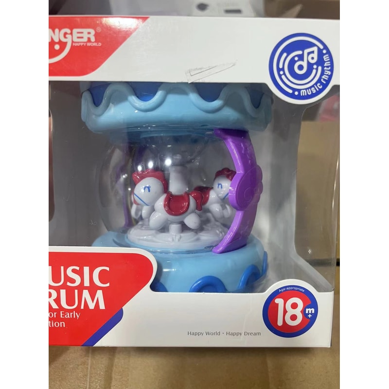 Early Educational Flash Drum Toy Musical Instrument For Toddlers Fun Drum Machine 6