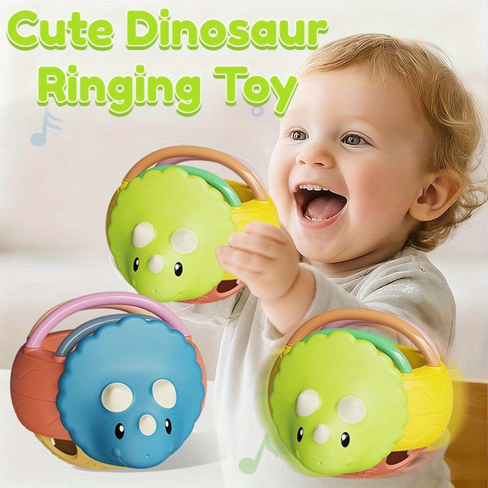 ABS Material Dinosaur Ringing Toy For Infants And Youngsters Vibrant Cartoon Design Ideal Christmas 2