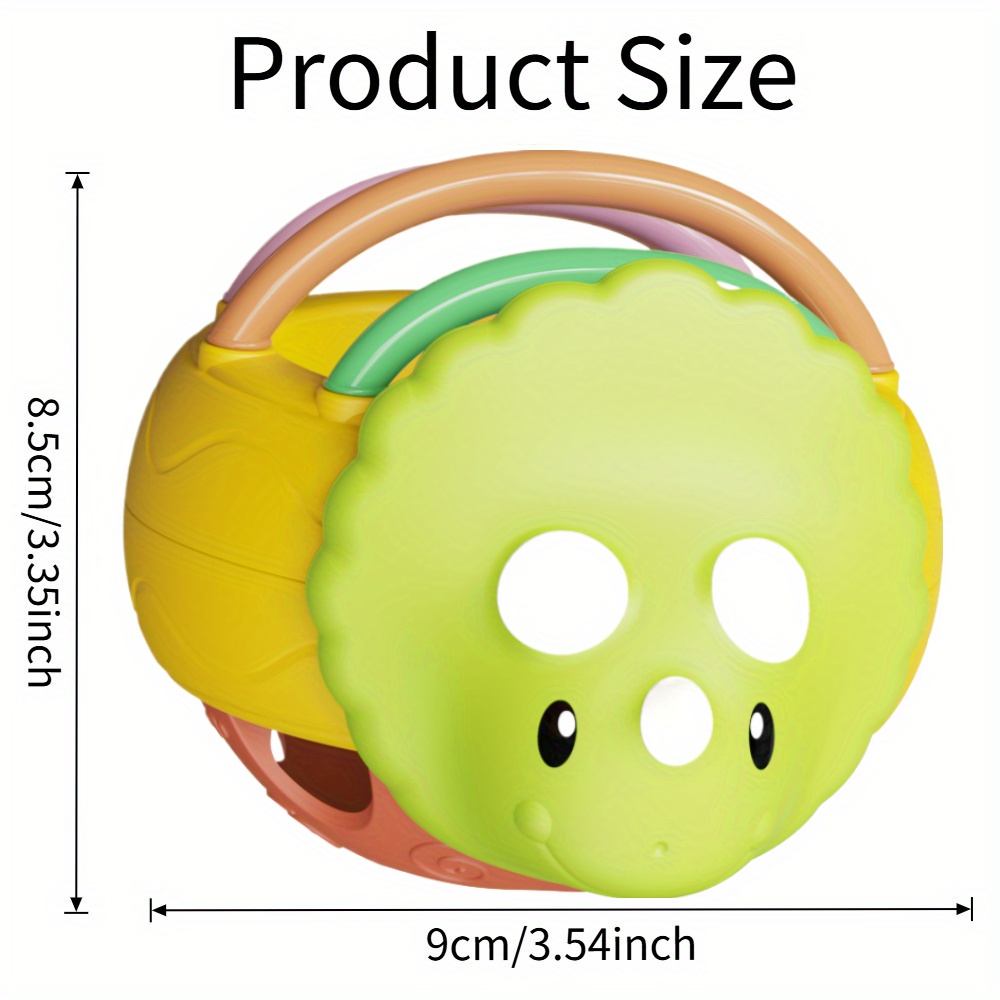 ABS Material Dinosaur Ringing Toy For Infants And Youngsters Vibrant Cartoon Design Ideal Christmas 3