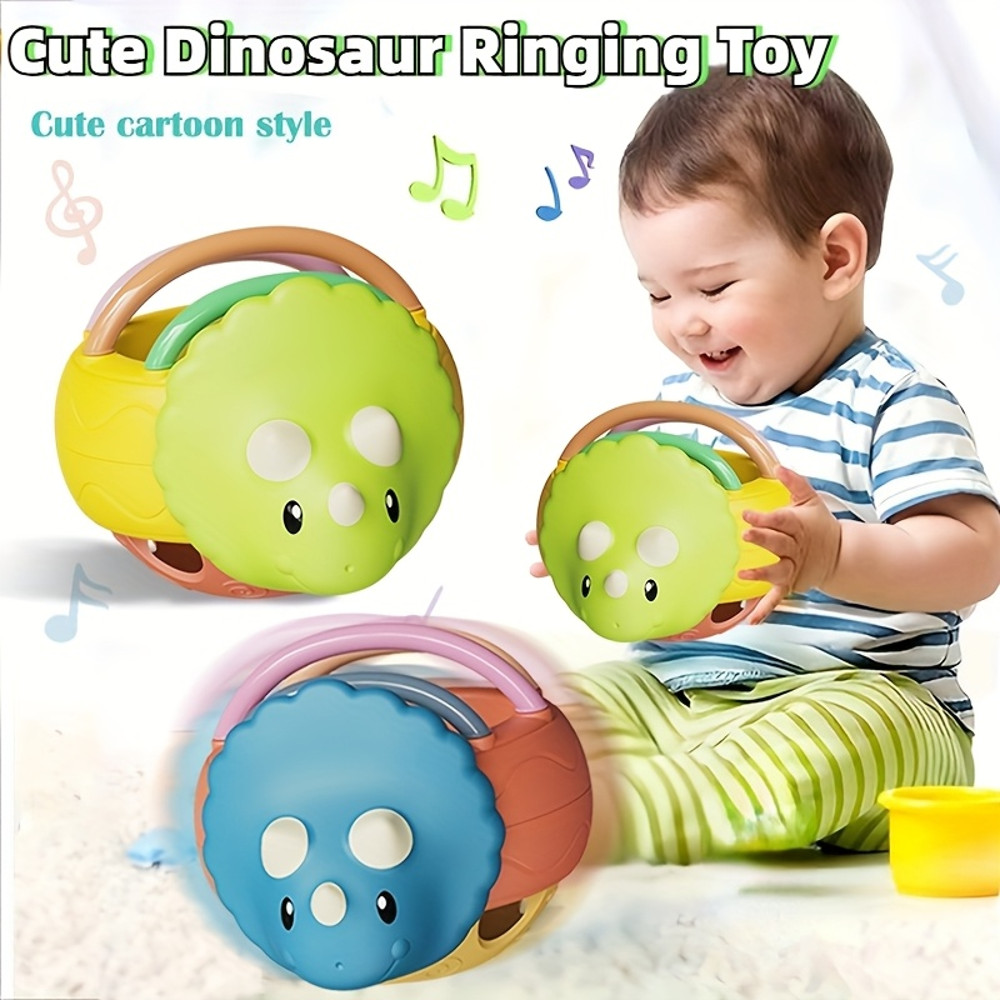 ABS Material Dinosaur Ringing Toy For Infants And Youngsters Vibrant Cartoon Design Ideal Christmas 5