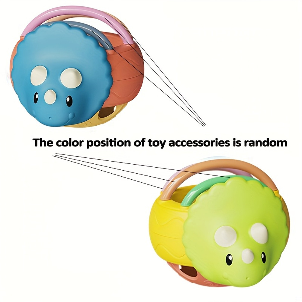 ABS Material Dinosaur Ringing Toy For Infants And Youngsters Vibrant Cartoon Design Ideal Christmas 6
