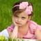 Handmade Hair Bows For Baby Girls Cute Bowknot Headband Headwear 1