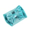 Handmade Elastic Hair Bands Solid Velvet Baby Bow Winter Headband For Newborn Boys Girls Boutique V 19