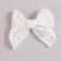 Baby Girl Hair Clips White Lace Bow Headwear Toddler Pin Hairpin 3