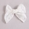 Baby Girl Hair Clips White Lace Bow Headwear Toddler Pin Hairpin 3